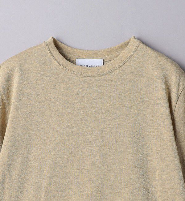 UNITED ARROWS「ラメ ロングスリーブ カットソー」|Tシャツ・カットソー|