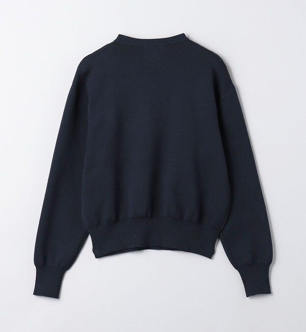 UNITED ARROWS「3D リボン クルーネック ニット」|ニット・セーター|