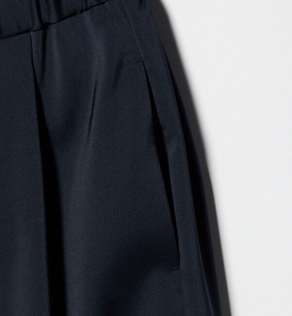 UNITED ARROWS「クリーン サテン ワイドパンツ ‐ウォッシャブル‐」|チノ|