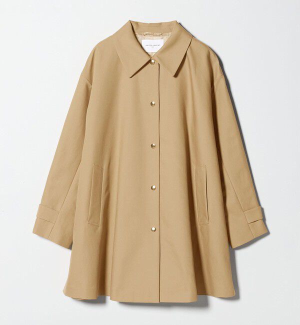 UNITED ARROWS「 Aライン ステンカラーコート」|ステンカラーコート|