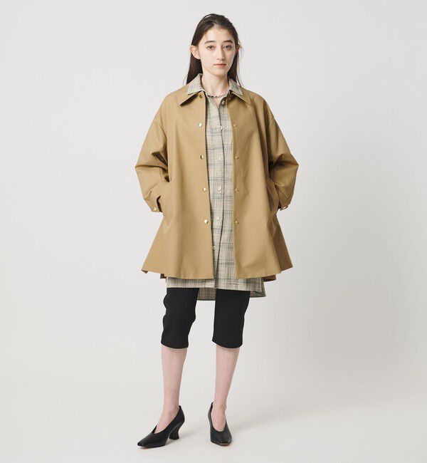 UNITED ARROWS「 Aライン ステンカラーコート」|ステンカラーコート|