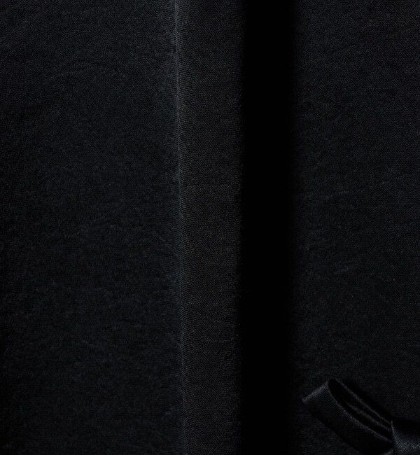 UNITED ARROWS「サテン 3Dリボン パンツ ‐ウォッシャブル‐」|チノ|