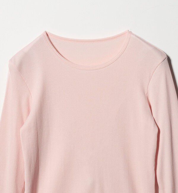 UNITED ARROWS「コットン テレコ クルーネック カットソー」|Tシャツ・カットソー|