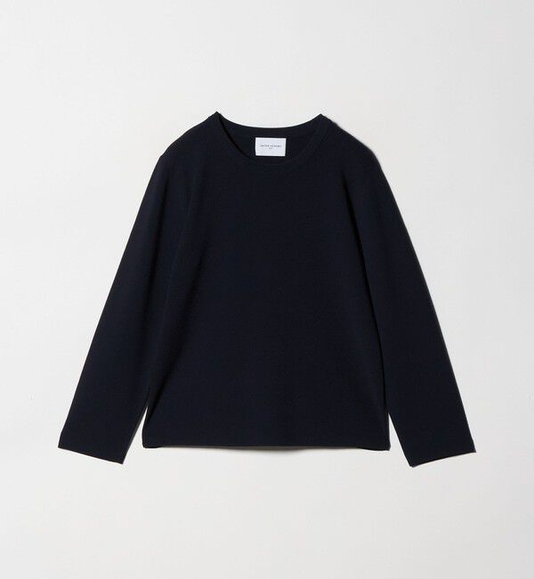 UNITED ARROWS「コンパクト クルーネック ニット ‐ウォッシャブル‐」|ニット・セーター|NAVY