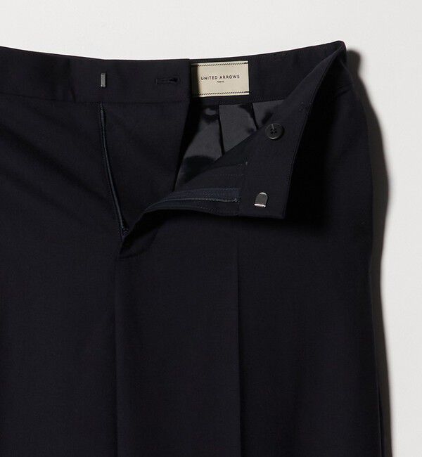 UNITED ARROWS「ノータック ストレート ワイドパンツ」|その他|