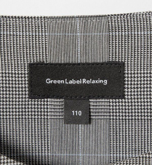 UNITED ARROWS green label relaxing「グレンチェック ジャンスカ / キッズ 110cm-130cm」|ワンピース|
