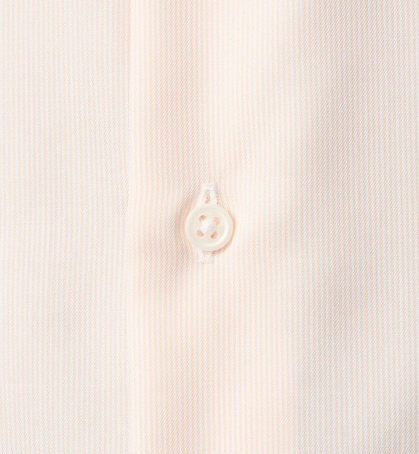 UNITED ARROWS green label relaxing「コットン ナローストライプ ワイドカラー ドレスシャツ -イージーアイロン-」|シャツ・ブラウス|