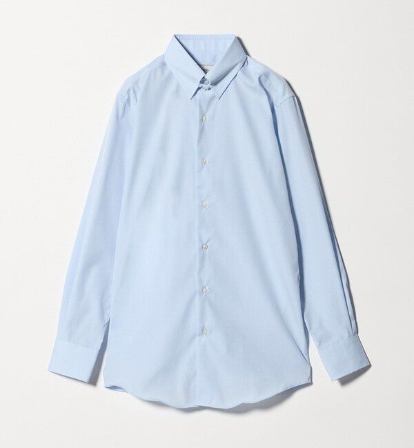 UNITED ARROWS green label relaxing「コットン ソリッド タブカラー ドレスシャツ -イージーアイロン-」|シャツ・ブラウス|