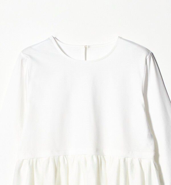 UNITED ARROWS green label relaxing「ティアード ペプラム プルオーバー カットソー」|Tシャツ・カットソー|