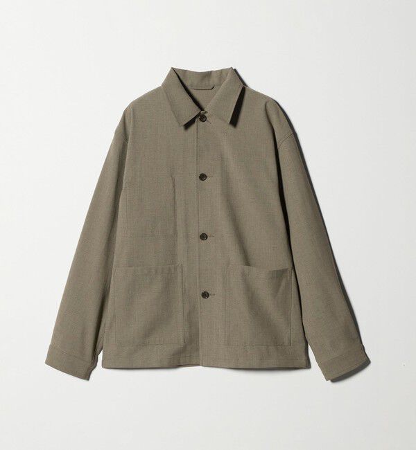 UNITED ARROWS green label relaxing「テック カルゼ カバーオール ジャケット -ストレッチ-」|ブルゾン・スタジャン|