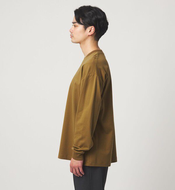 UNITED ARROWS green label relaxing「ALBINI ハイゲージ モクロディ クルーネック カットソー」|Tシャツ・カットソー|