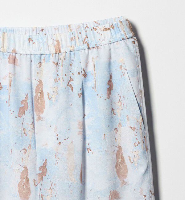 UNITED ARROWS green label relaxing「マーブル プリント パンツ」|その他|