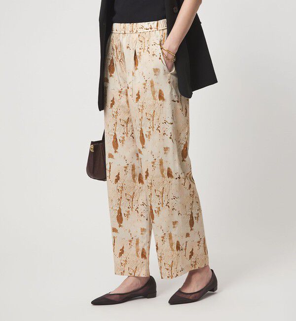 UNITED ARROWS green label relaxing「マーブル プリント パンツ」|その他|