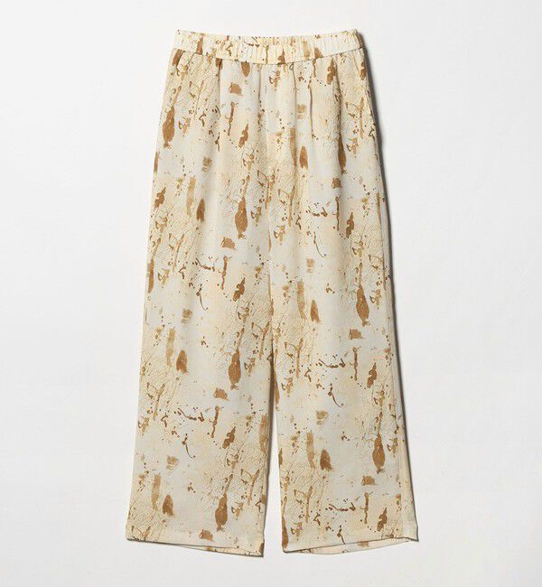 UNITED ARROWS green label relaxing「マーブル プリント パンツ」|その他|