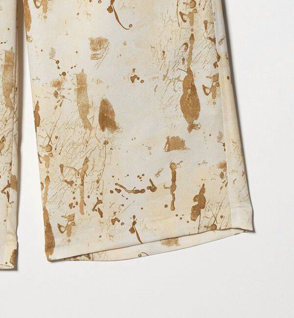 UNITED ARROWS green label relaxing「マーブル プリント パンツ」|その他|