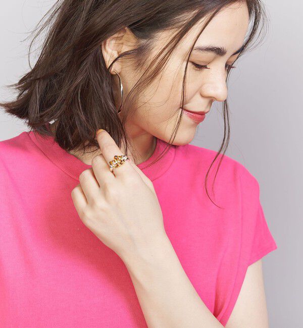 BEAUTY&YOUTH UNITED ARROWS「＜LAPUIS＞Coil Around リング」|リング|