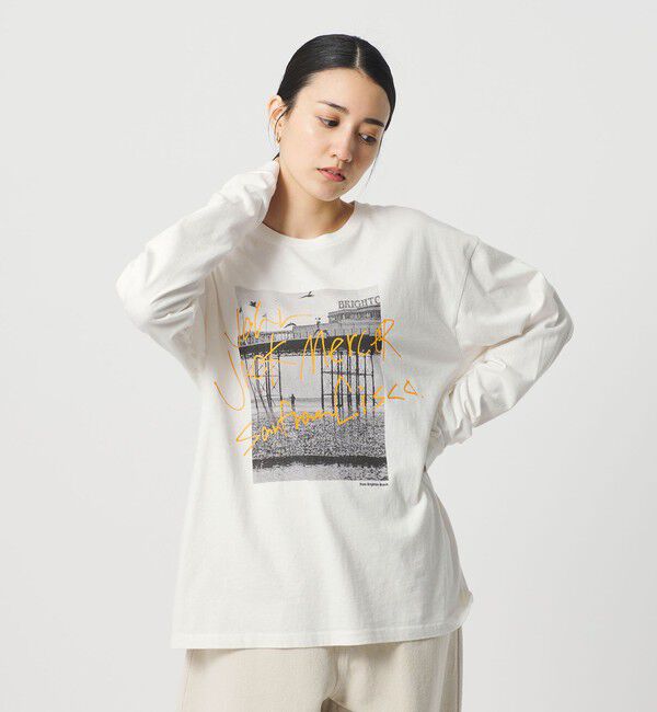 BEAUTY&YOUTH UNITED ARROWS「【別注】＜J.Jmercer＞プリント ロングスリーブTシャツ」|Tシャツ・カットソー|