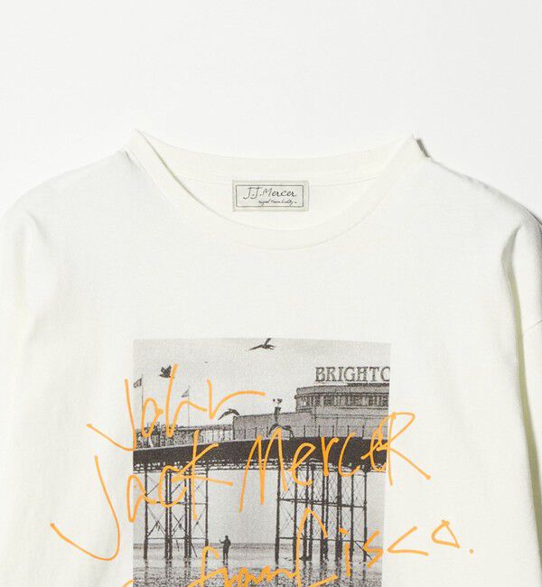 BEAUTY&YOUTH UNITED ARROWS「【別注】＜J.Jmercer＞プリント ロングスリーブTシャツ」|Tシャツ・カットソー|