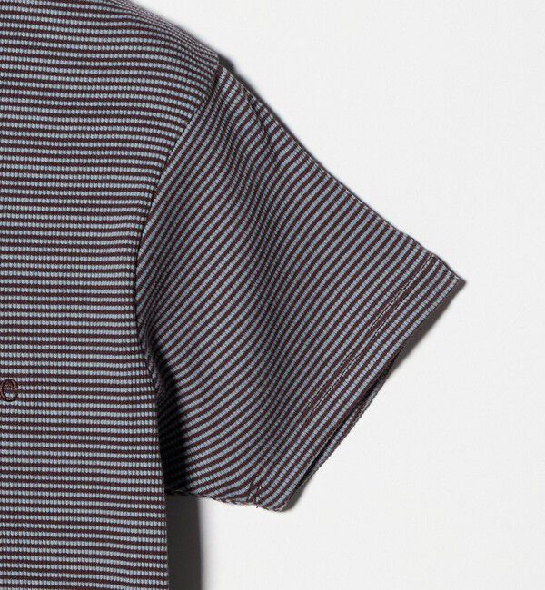 NICE WEATHER「＜NICE WEATHER＞ロゴ ボーダーフィット Tシャツ」|Tシャツ・カットソー|