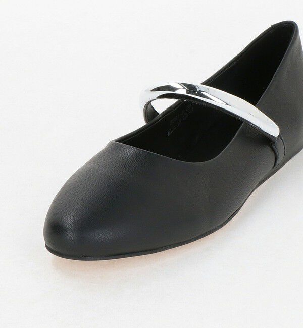 BEAUTY&YOUTH UNITED ARROWS「【別注】＜MOHI...＞メタルバーベルト フラットシューズ」|ローファー|