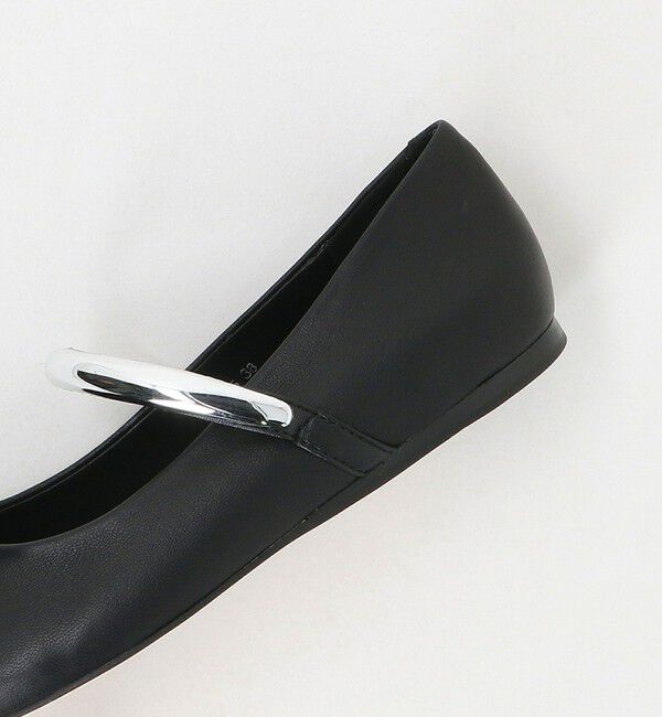 BEAUTY&YOUTH UNITED ARROWS「【別注】＜MOHI...＞メタルバーベルト フラットシューズ」|ローファー|