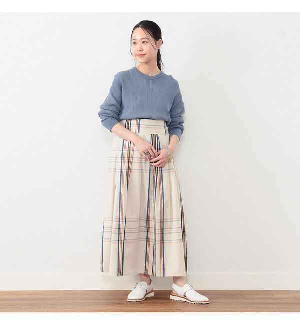 BEAMSBOY「コットン サーマル クルーネック ロングスリーブ Tシャツ」|Tシャツ・カットソー|