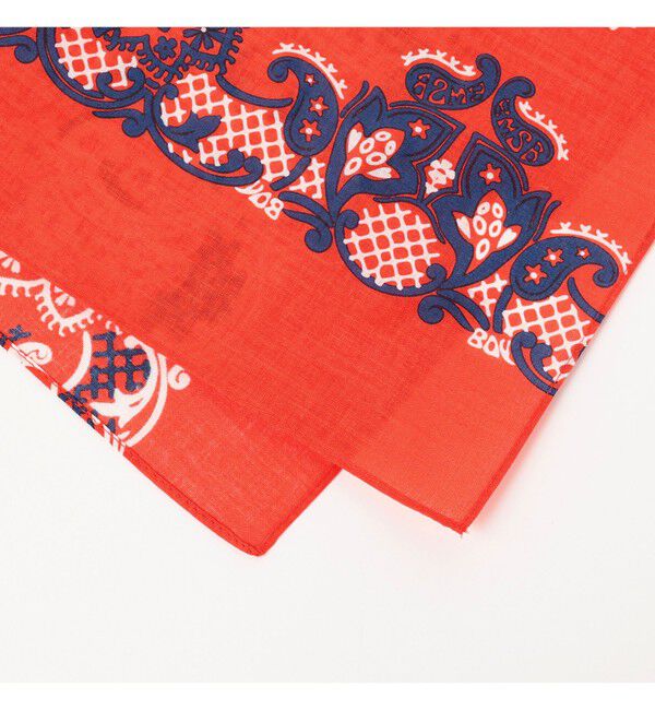 BEAMSBOY「BEAMS BOY / イレギュラー カット バンダナ」|ハンカチ|