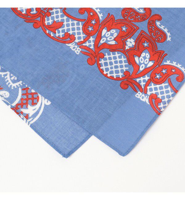 BEAMSBOY「BEAMS BOY / イレギュラー カット バンダナ」|ハンカチ|