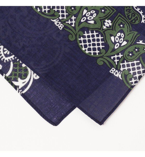 BEAMSBOY「BEAMS BOY / イレギュラー カット バンダナ」|ハンカチ|