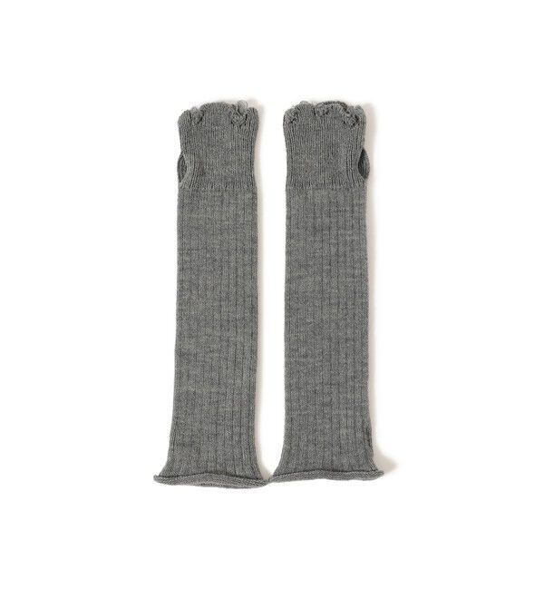 BEAMSBOY「maturely / ダメージ アームウォーマー」|手袋|