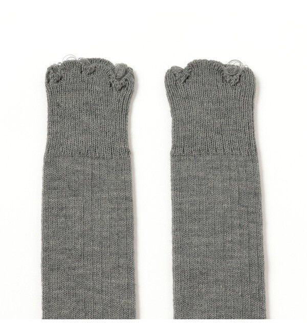 BEAMSBOY「maturely / ダメージ アームウォーマー」|手袋|