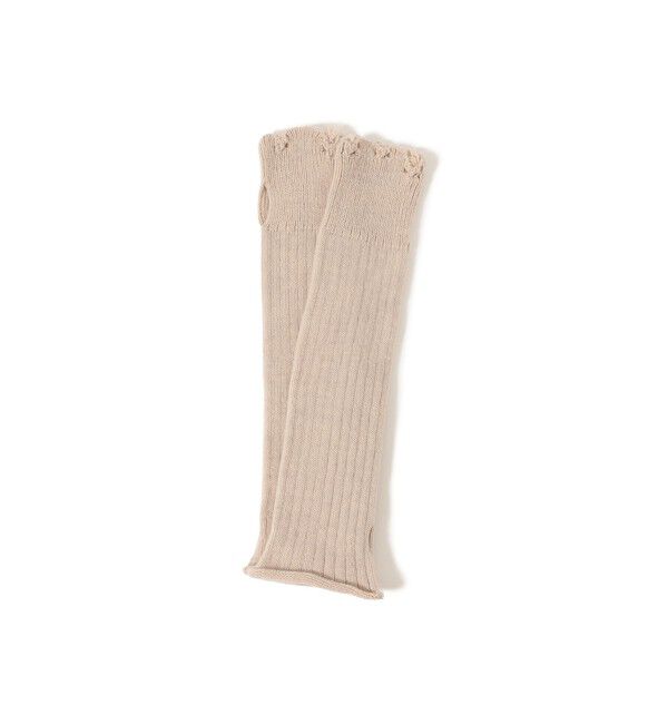 BEAMSBOY「maturely / ダメージ アームウォーマー」|手袋|