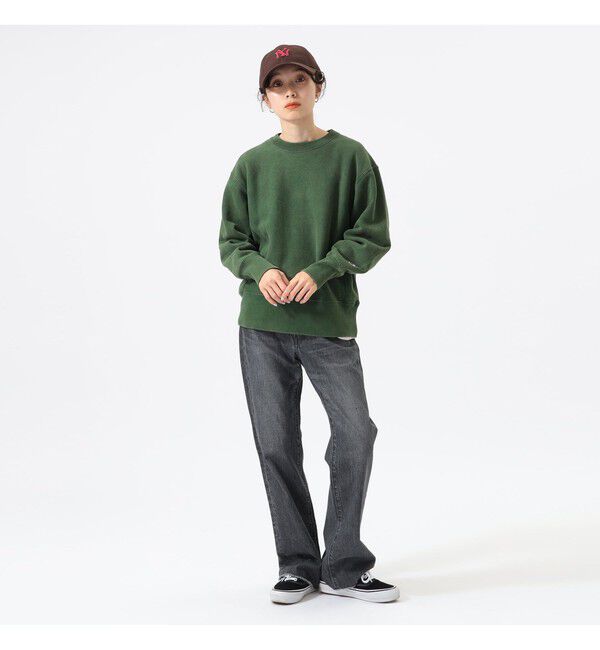 BEAMSBOY「【別注】Champion / バックプリント リバースウィーブ(R) クルー スウェット」|スウェット・ジャージ|