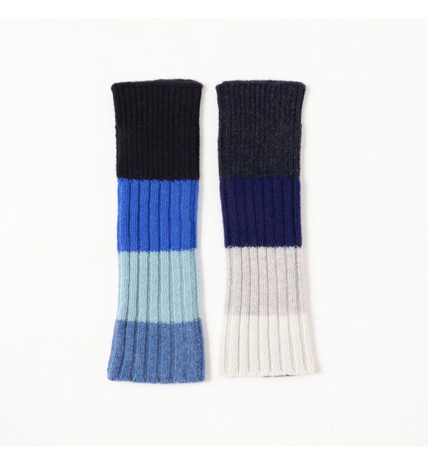 BEAMSBOY「【別注】ROBERT MACKIE / マルチボーダー アームウォーマー」|手袋|