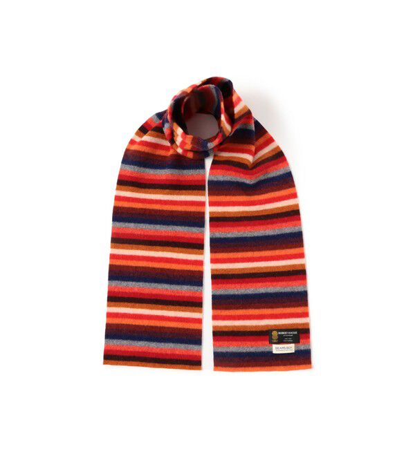 BEAMSBOY「【別注】ROBERT MACKIE / マルチボーダー マフラー」|マフラー|