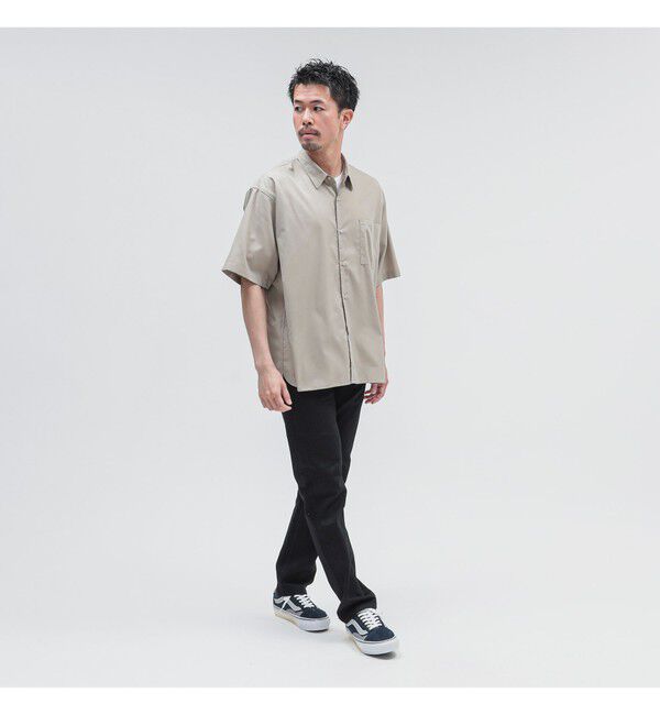 BEAMS「ベーシック ストレッチ デニムパンツ」|デニム|
