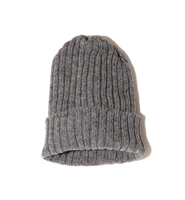 BEAMS PLUS「BEAMS PLUS / ウール ワッチキャップ」|ニット帽|GREY