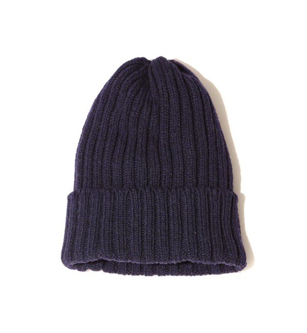 BEAMS PLUS「BEAMS PLUS / ウール ワッチキャップ」|ニット帽|NAVY