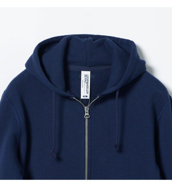 BEAMS PLUS「LOOPWHEELER / 別注 Slim Zip Sweat Hoody」|スウェット・ジャージ|