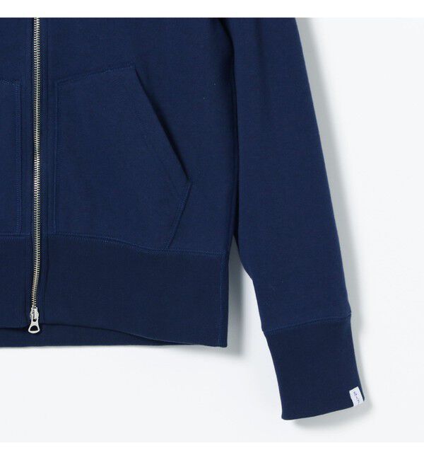BEAMS PLUS「LOOPWHEELER / 別注 Slim Zip Sweat Hoody」|スウェット・ジャージ|