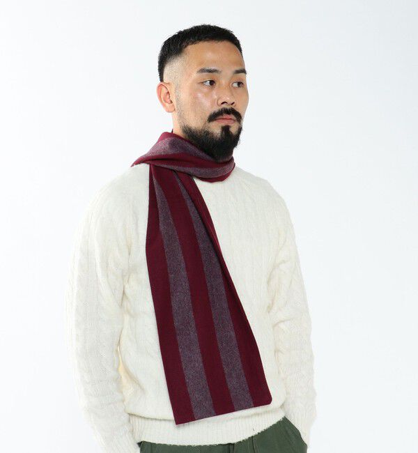 BEAMS PLUS「BEAMS PLUS / Cashmere School Scarf」|マフラー|