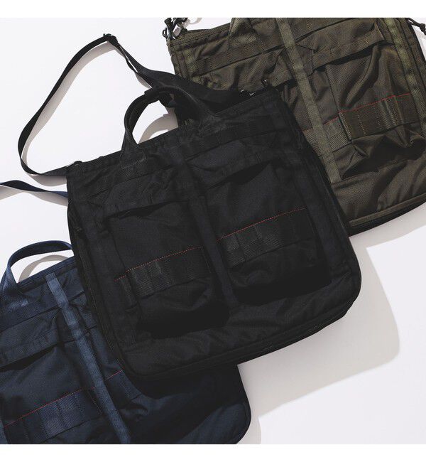 BEAMS PLUS「BRIEFING / 別注 COCKPIT BAG」|トートバッグ|