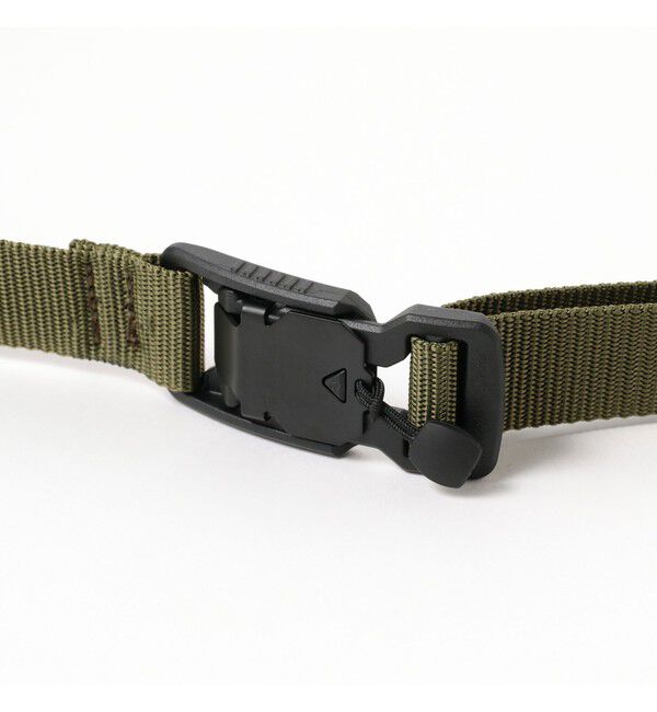 BEAMS「BEAMS / ミリタリー バックル ベルト」|ベルト|