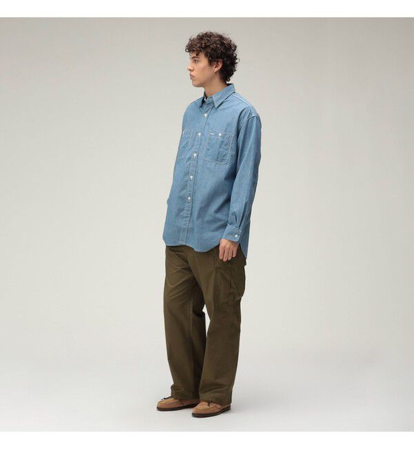 BEAMS PLUS「シャンブレー ワークシャツ」|シャツ・ブラウス|
