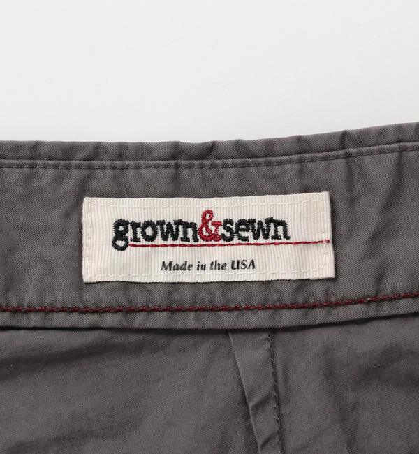 SHIPS「GROWN&SEWN: Independent Slim Pant - Feather Twill」|チノ|