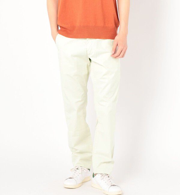 SHIPS「GROWN&SEWN: Independent Slim Pant - Feather Twill」|チノ|ベージュ