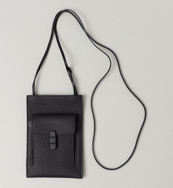 SHIPS「TOMOE: UTILITY PH マルチサコッシュ」|ショルダー・メッセンジャー|ネイビー