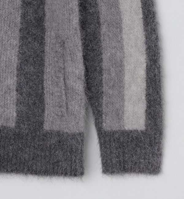 SHIPS「SHIPS: アルパカ ガーター Vネック カーディガン」|カーディガン|