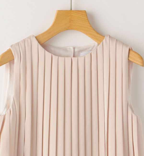 SHIPS KIDS「ARCH&LINE:110～145cm / セレモニー スリーブレス プリーツ ドレス」|ドレス|