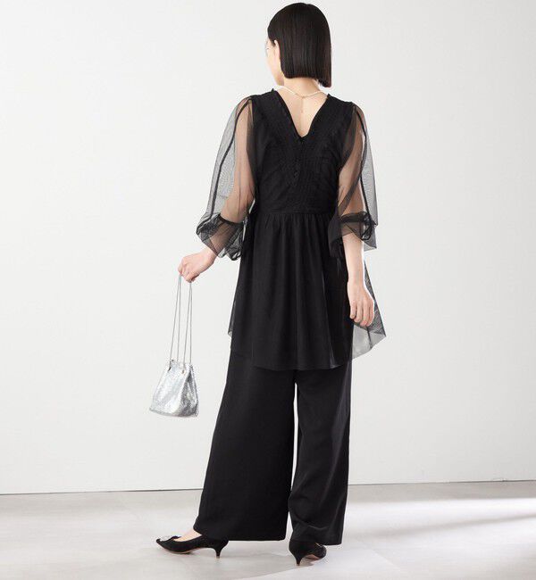 SHIPS for women「【SHIPS別注】kaene:2WAY シースルー オールインワン（セレモニー対応可）」|オールインワン|